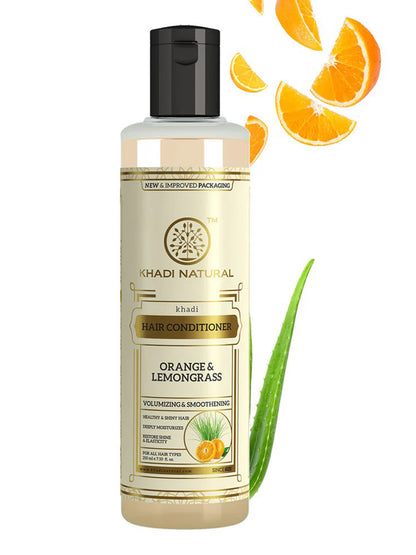Khadi Natural Orange & Lemongrass Hair Conditioner (210ml)