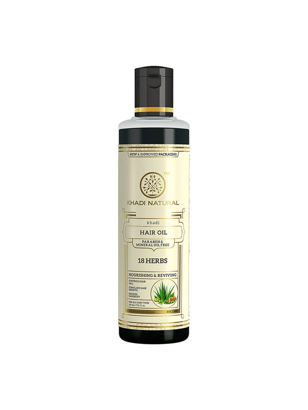 Khadi Natural 18 Herbs Hair Oil (210ml)
