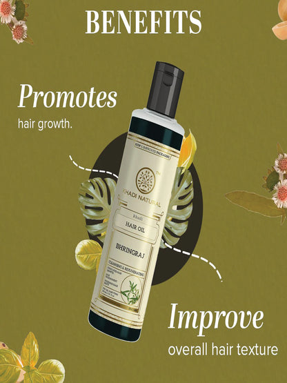 Khadi Natural Bhringraj Hair Oil (210ml)