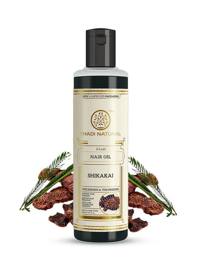 Khadi Natural Shikakai Hair Oil (210ml)