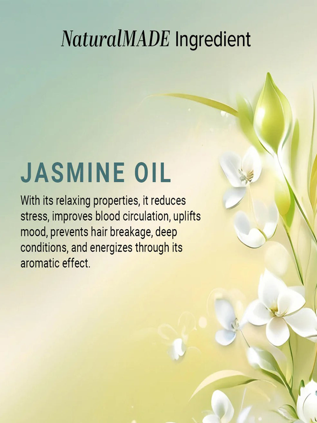 Khadi Natural Jasmine Massage Oil (210ml)