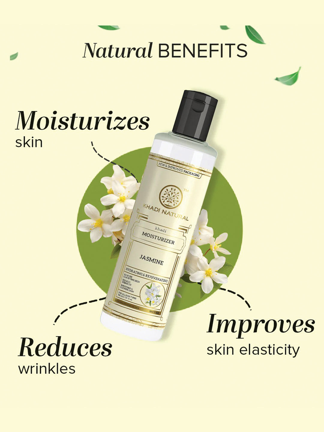 Khadi Natural Jasmine Moisturizer (210ml)