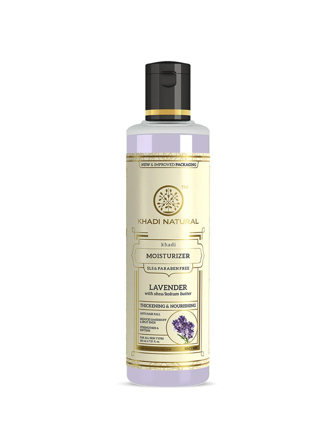 Khadi Natural Lavender Moisturizer (210ml)