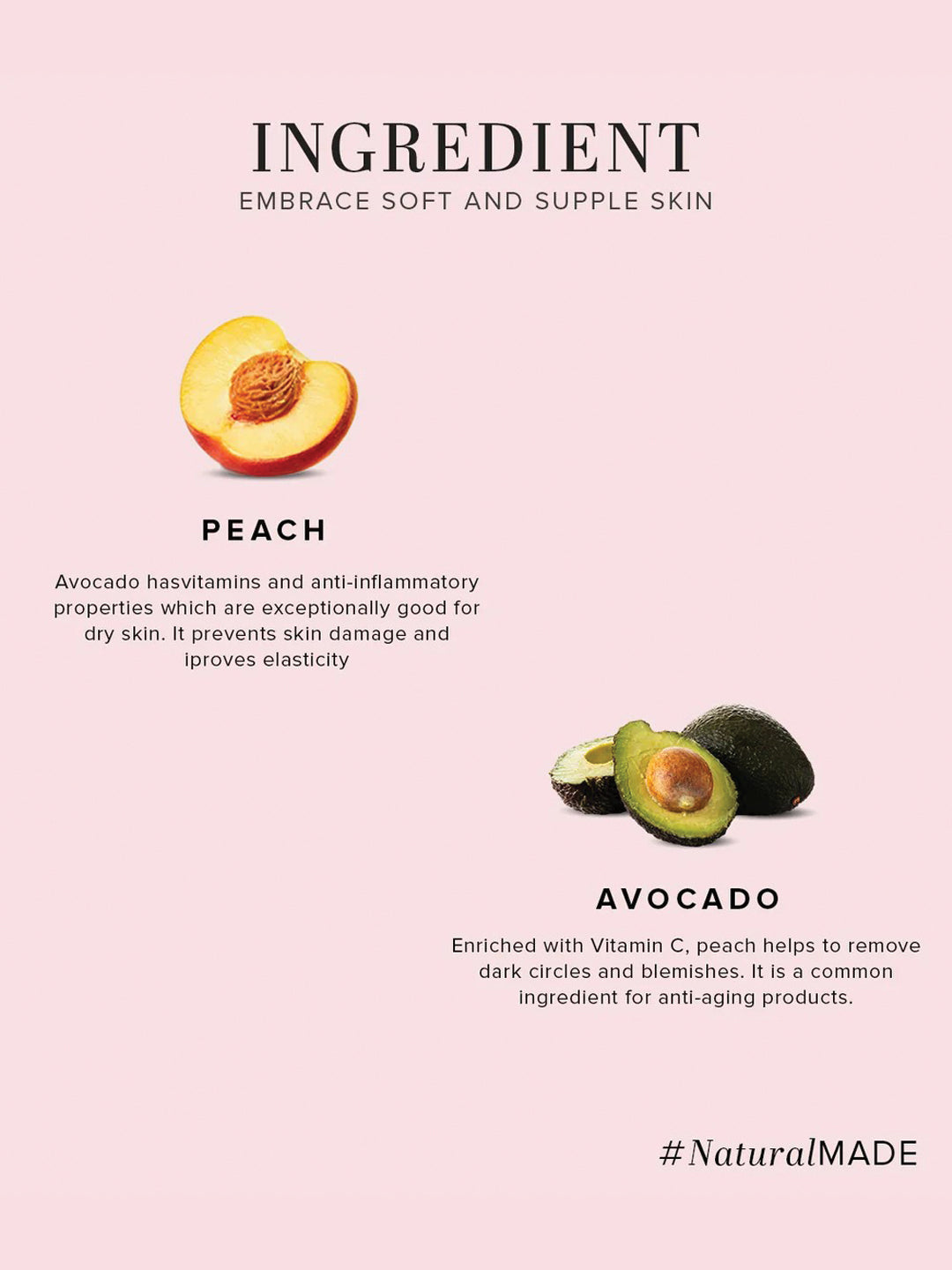 Khadi Natural Peach & Avocado Moisturizer (210ml)