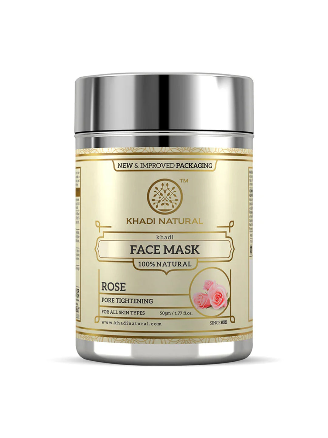 Khadi Natural Rose Face Mask (50g)