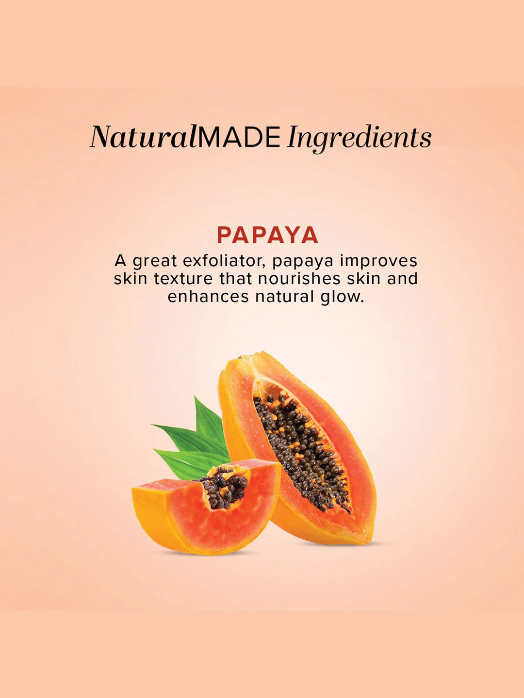 Khadi Natural Papaya Face Wash Tube (100gm)