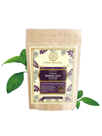 Khadi Natural Organic Indigo Leaf Powder (100g)