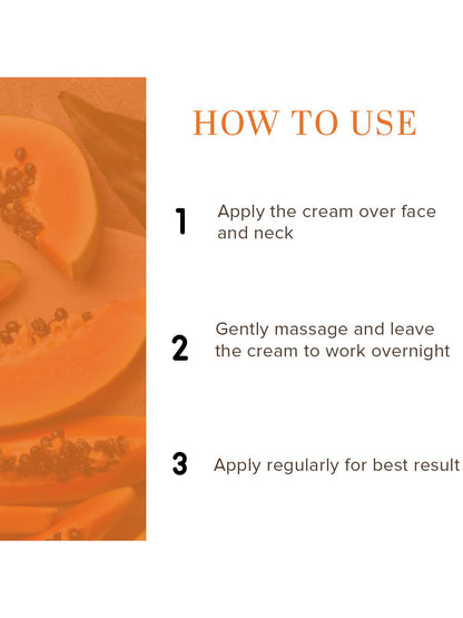 Khadi Natural Saffron & Papaya Anti Wrinkle Cream (50g)