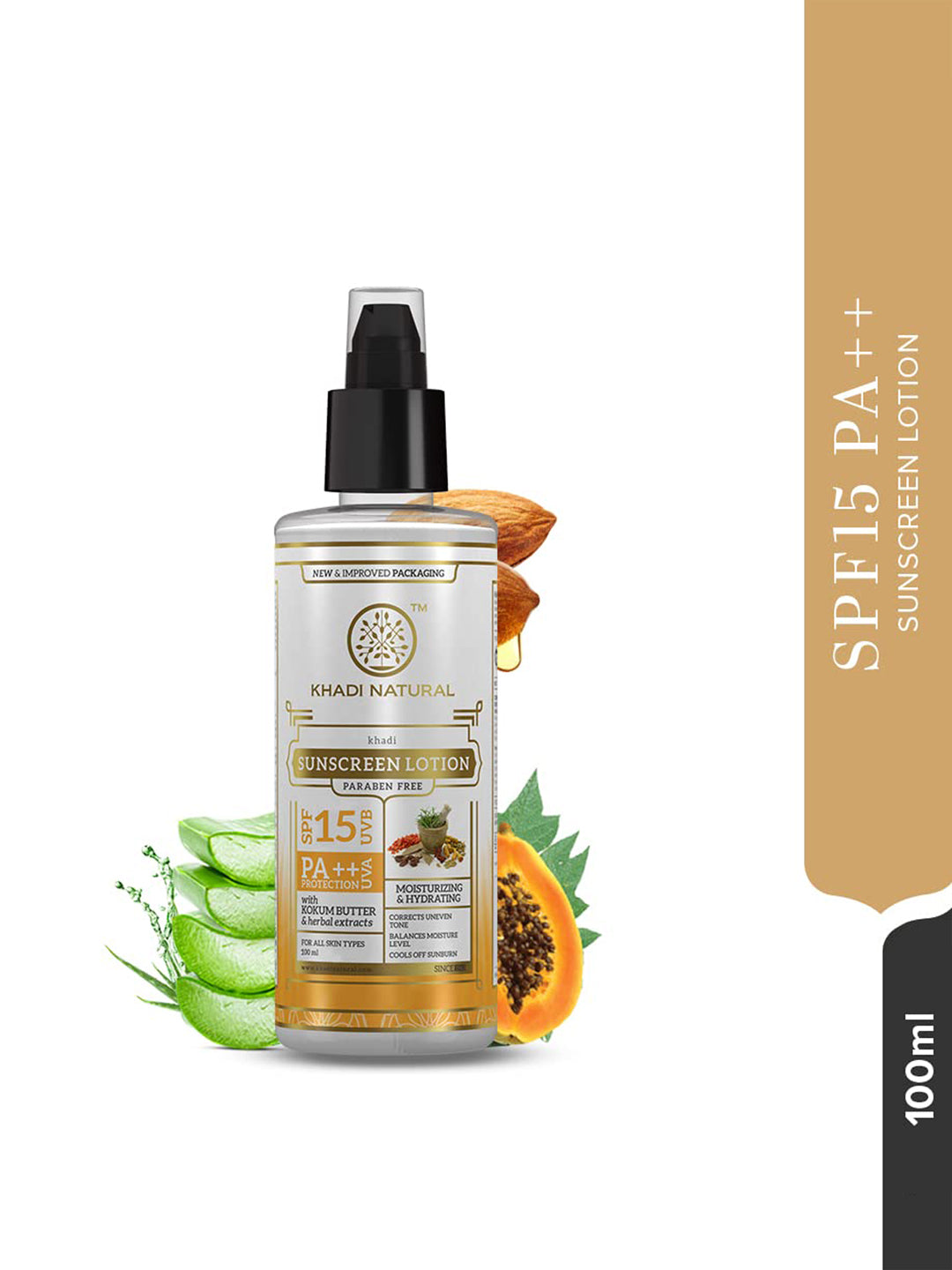 Khadi Natural Sunscreen SPF 15 (100ml)