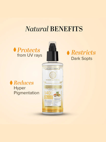Khadi Natural Sunscreen SPF 40 (100ml)
