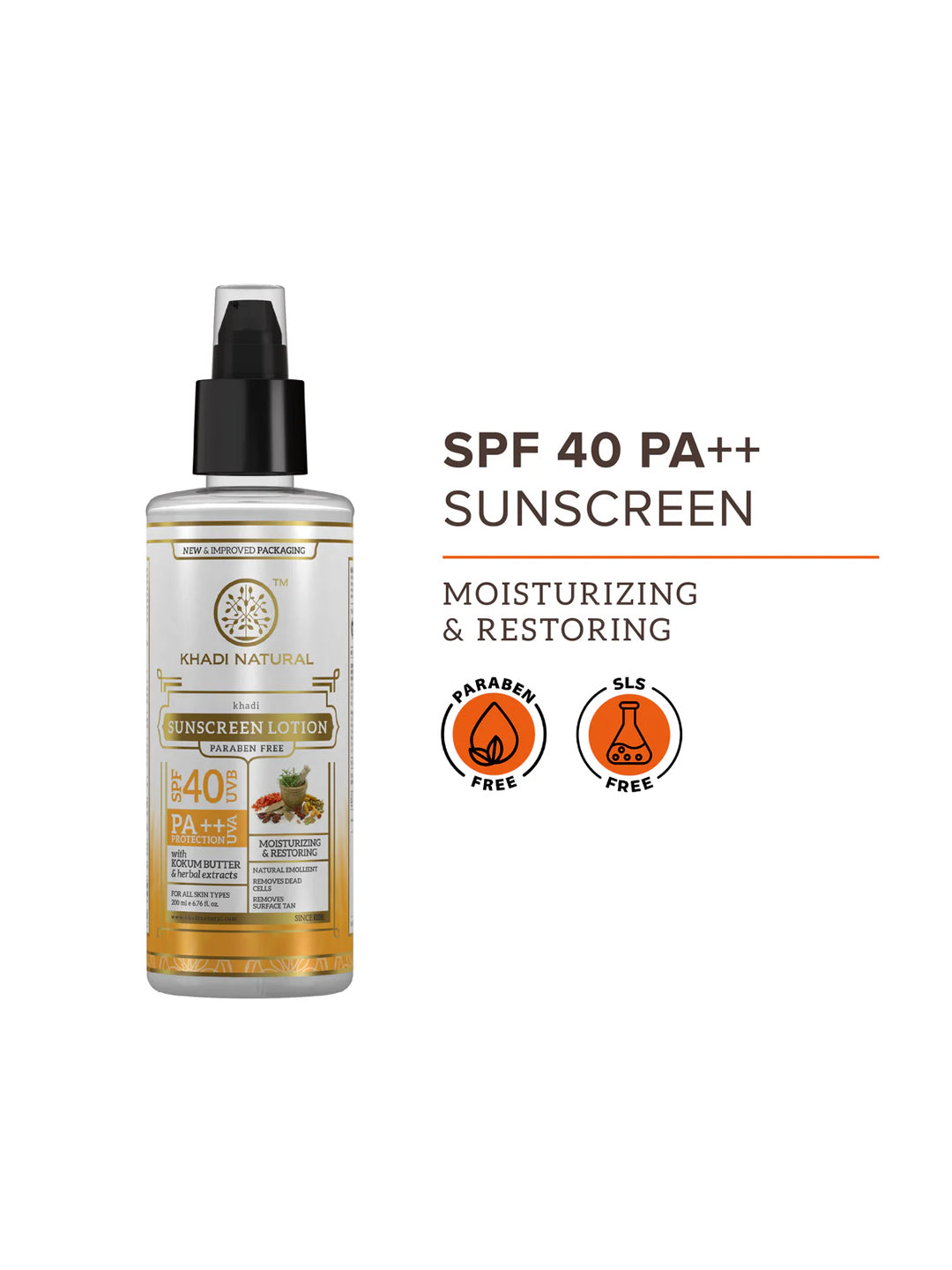Khadi Natural Sunscreen SPF 40 (100ml)