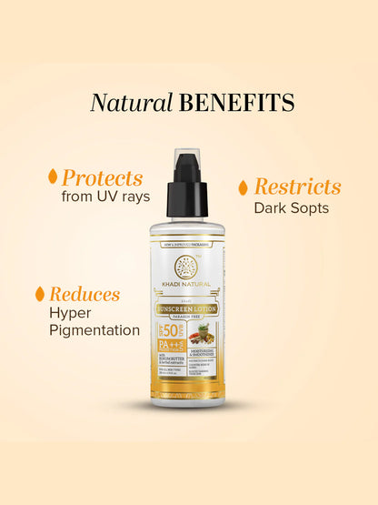Khadi Natural Sunscreen SPF 50 (100ml)