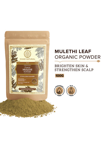 Khadi Natural Organic Mulethi Powder (100g)