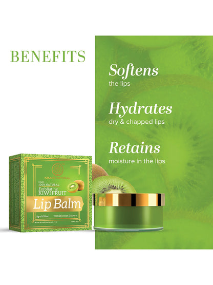 Khadi Natural Kiwi Fruit Lip Balm (5g)