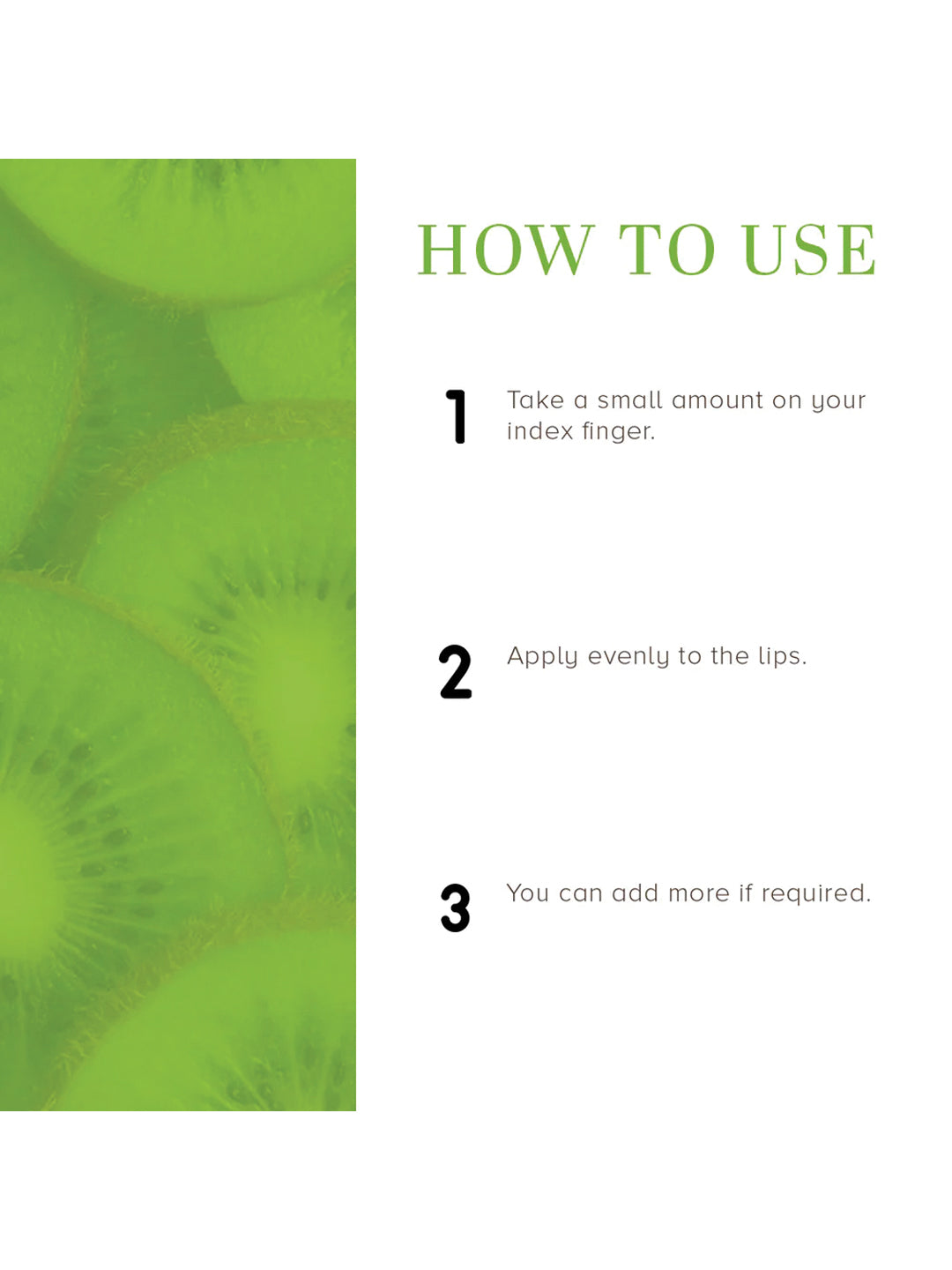 Khadi Natural Kiwi Fruit Lip Balm (5g)