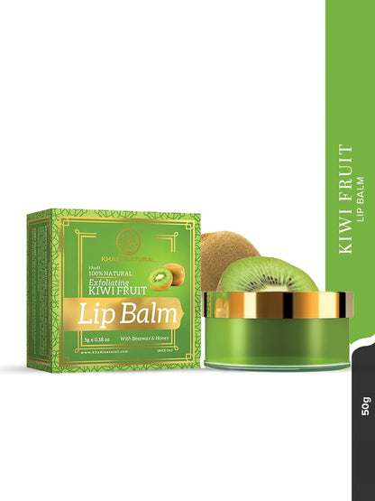 Khadi Natural Kiwi Fruit Lip Balm (5g)