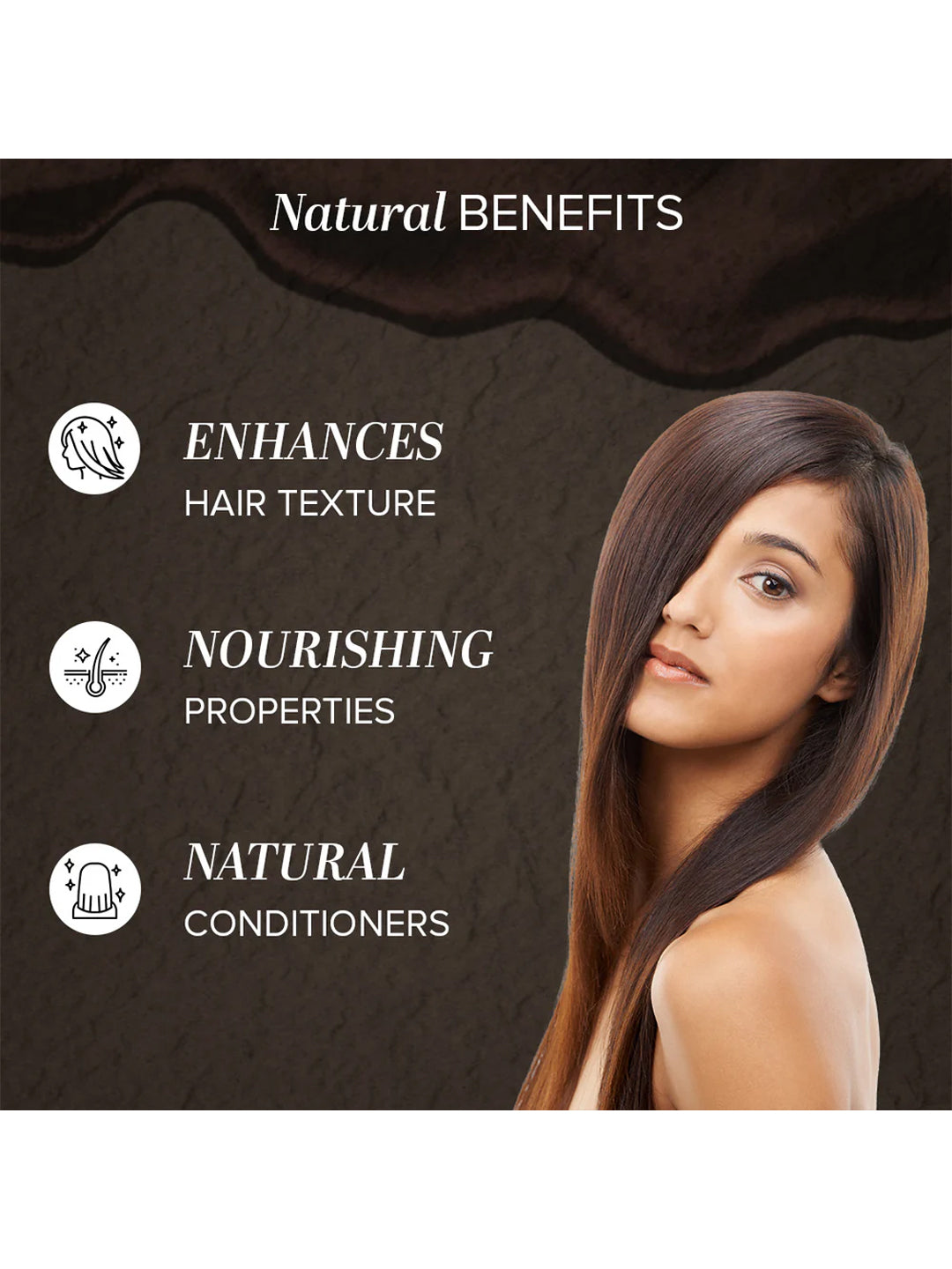 Khadi Natural Light Brown Hair Colour (150g)