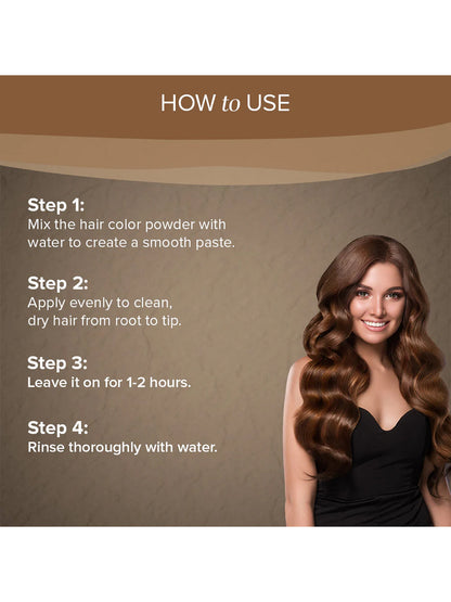 Khadi Natural Light Brown Hair Colour (150g)