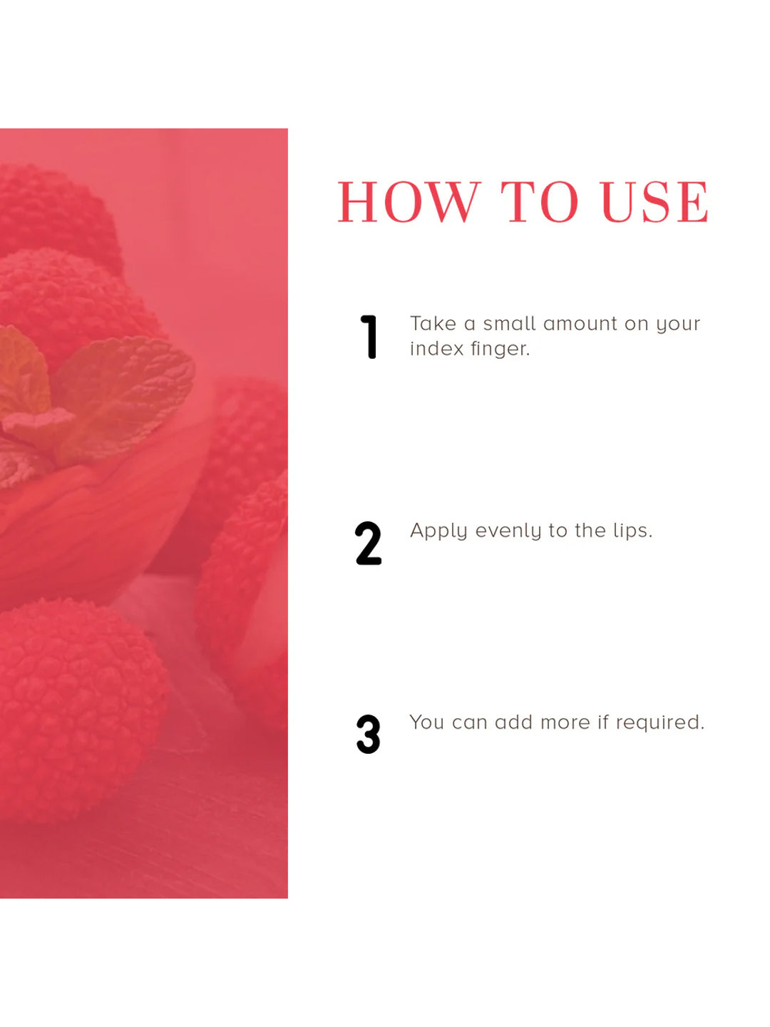 Khadi Natural Lychee Lip Balm (5g)