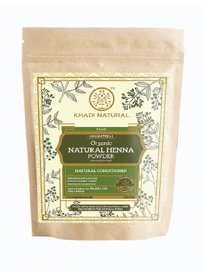 Khadi Natural Organic Natural Henna Powder (100g)