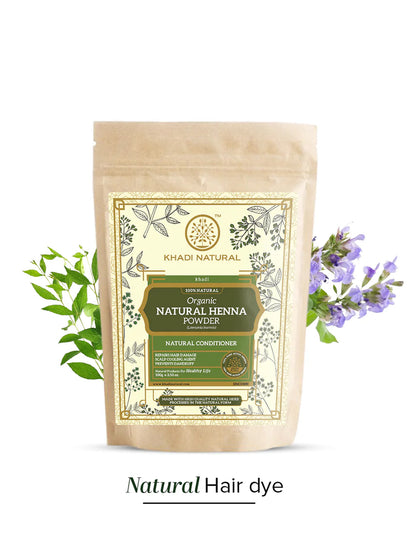 Khadi Natural Organic Natural Henna Powder (100g)