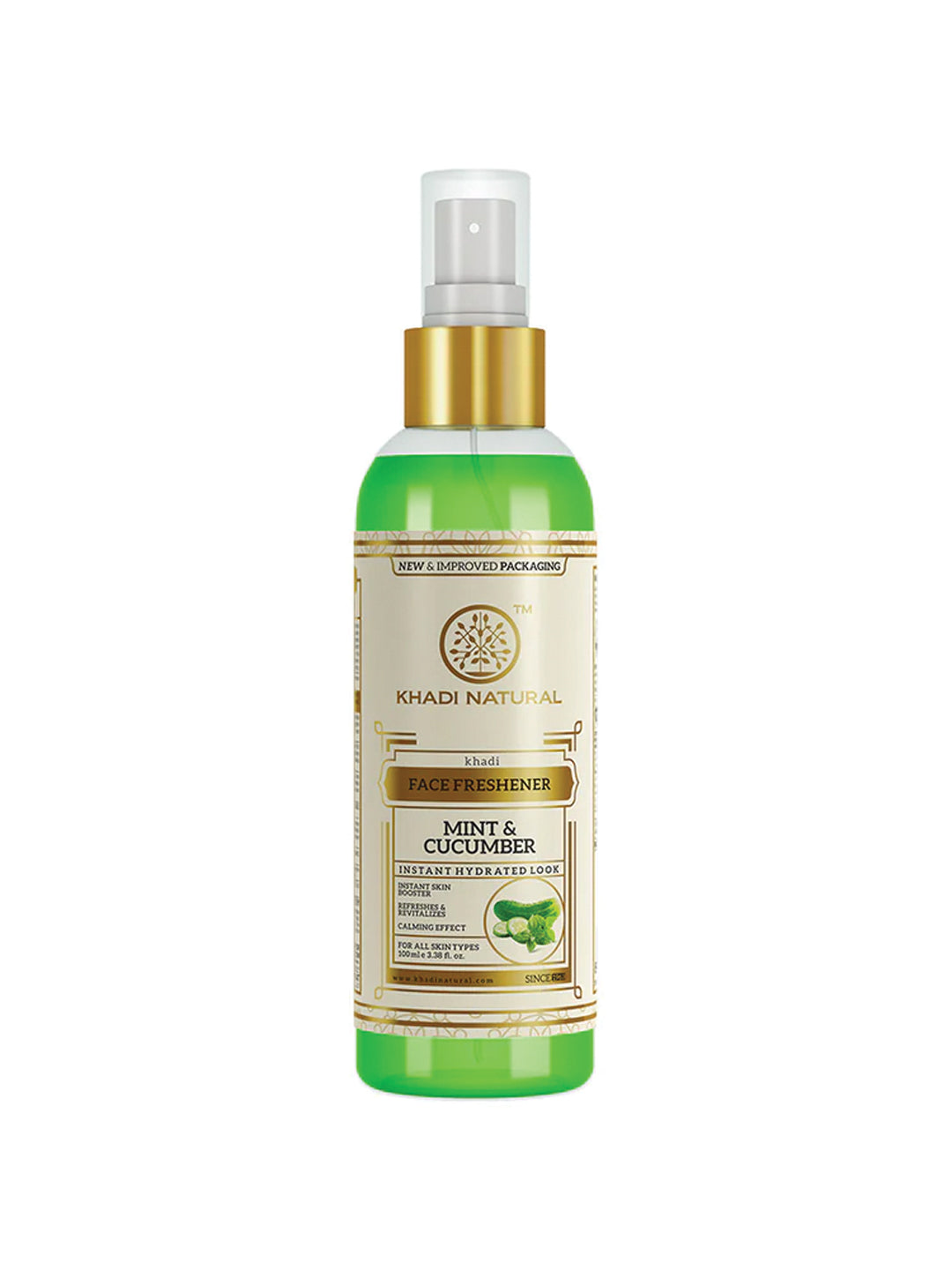 Khadi Natural Mint & Cucumber Face Freshener (100ml)