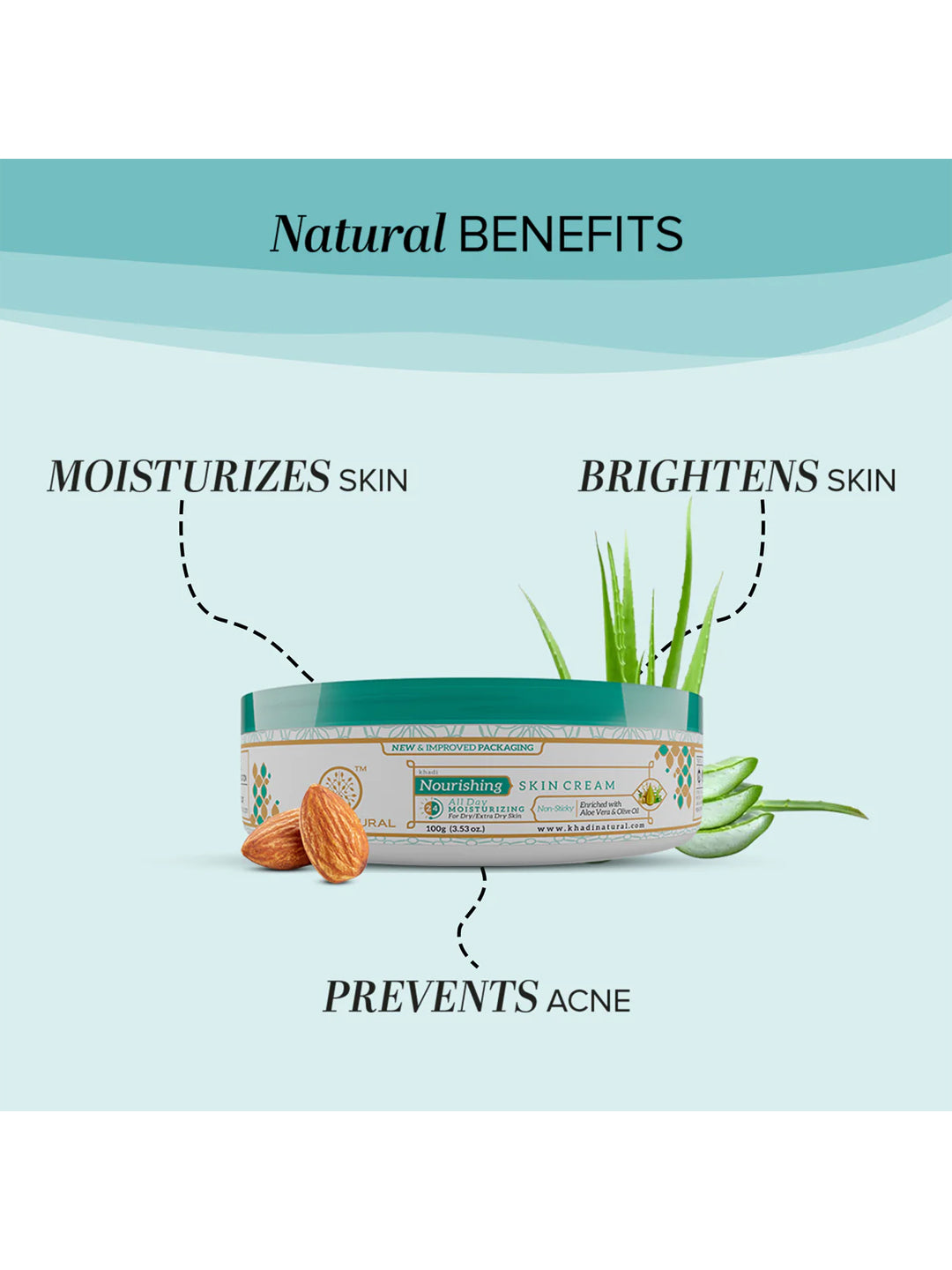 Khadi Natural Nourishing Skin Cream (100g)