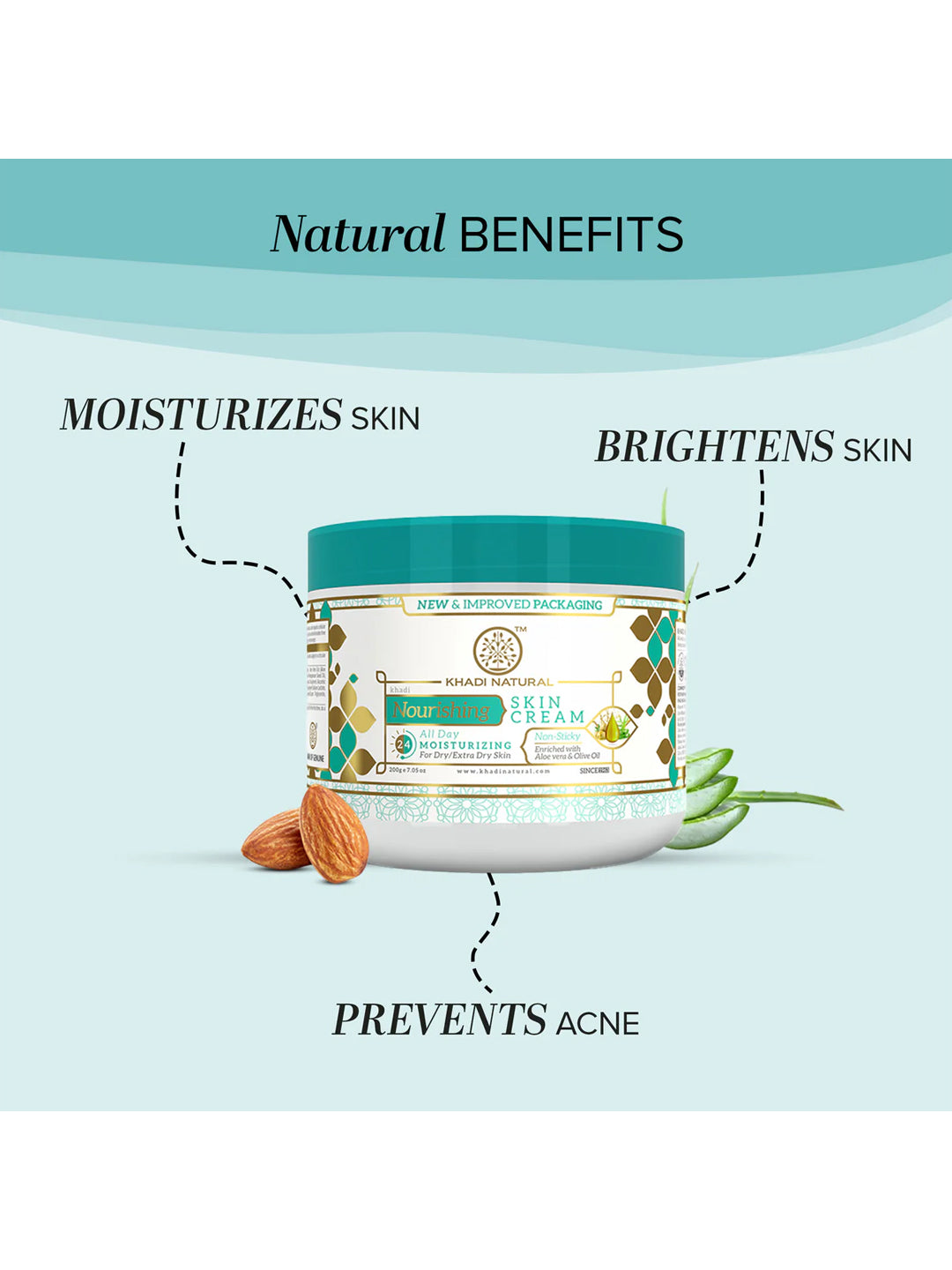 Khadi Natural Nourishing Skin Cream (200g)