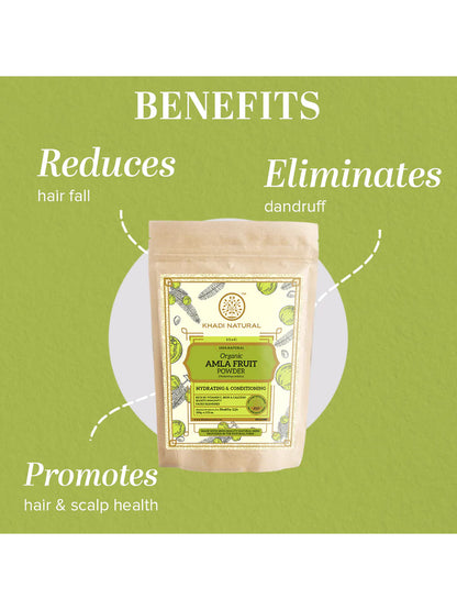 Khadi Natural Organic Amla Fruit Powder (100g)