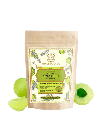 Khadi Natural Organic Amla Fruit Powder (100g)