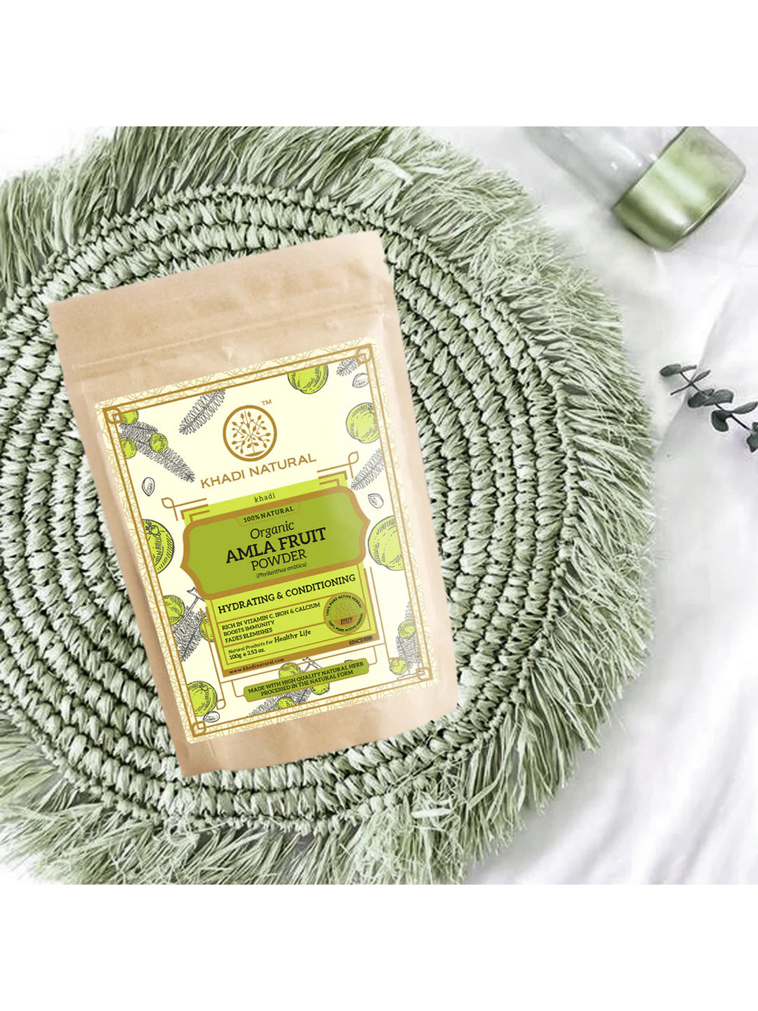 Khadi Natural Organic Amla Fruit Powder (100g)