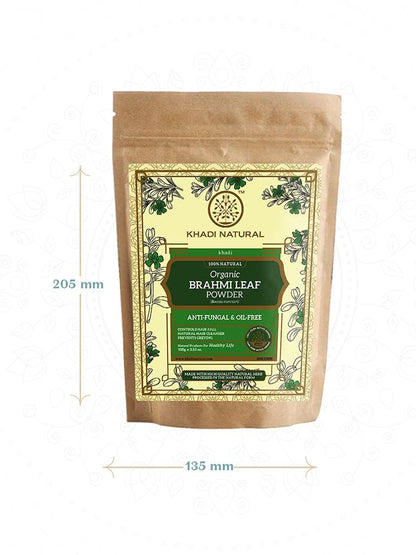 Khadi Natural Organic Brahmi Leaf Powder (100g)