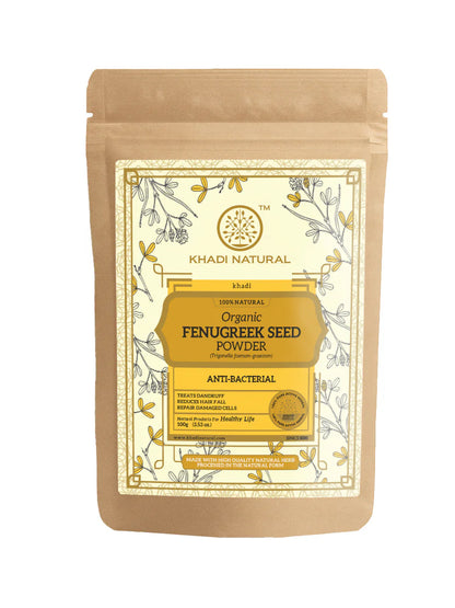 Khadi Natural Organic Fenugreek Seed Powder (100g)