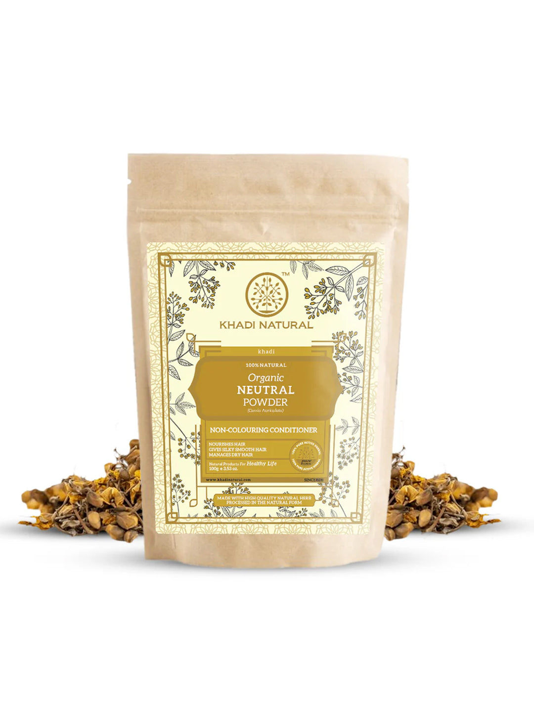 Khadi Natural Organic Neutral Powder 9100g)