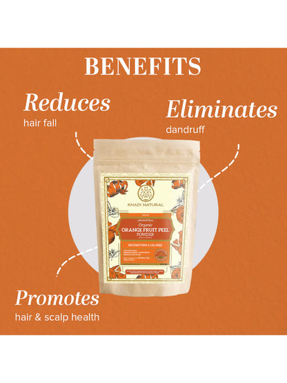 Khadi Natural Organic Orange Fruit Peel (100g)