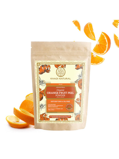 Khadi Natural Organic Orange Fruit Peel (100g)