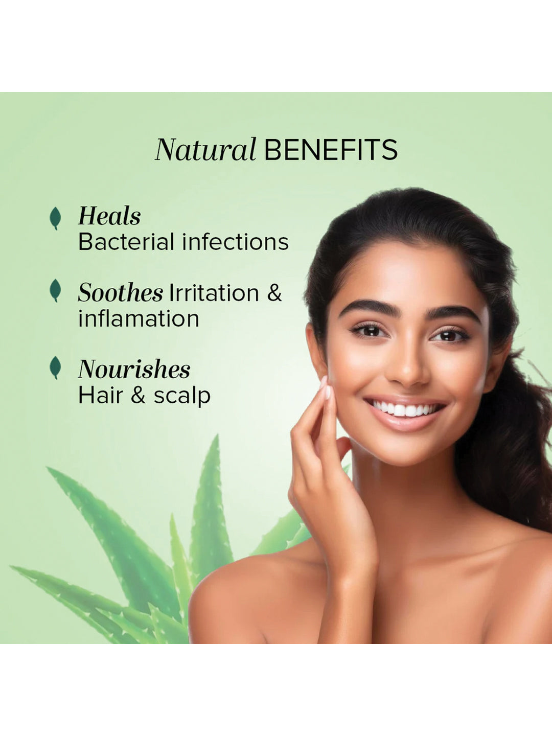 Khadi Natural Aloe Vera, Neem & Basil Face Massage Gel (100g)