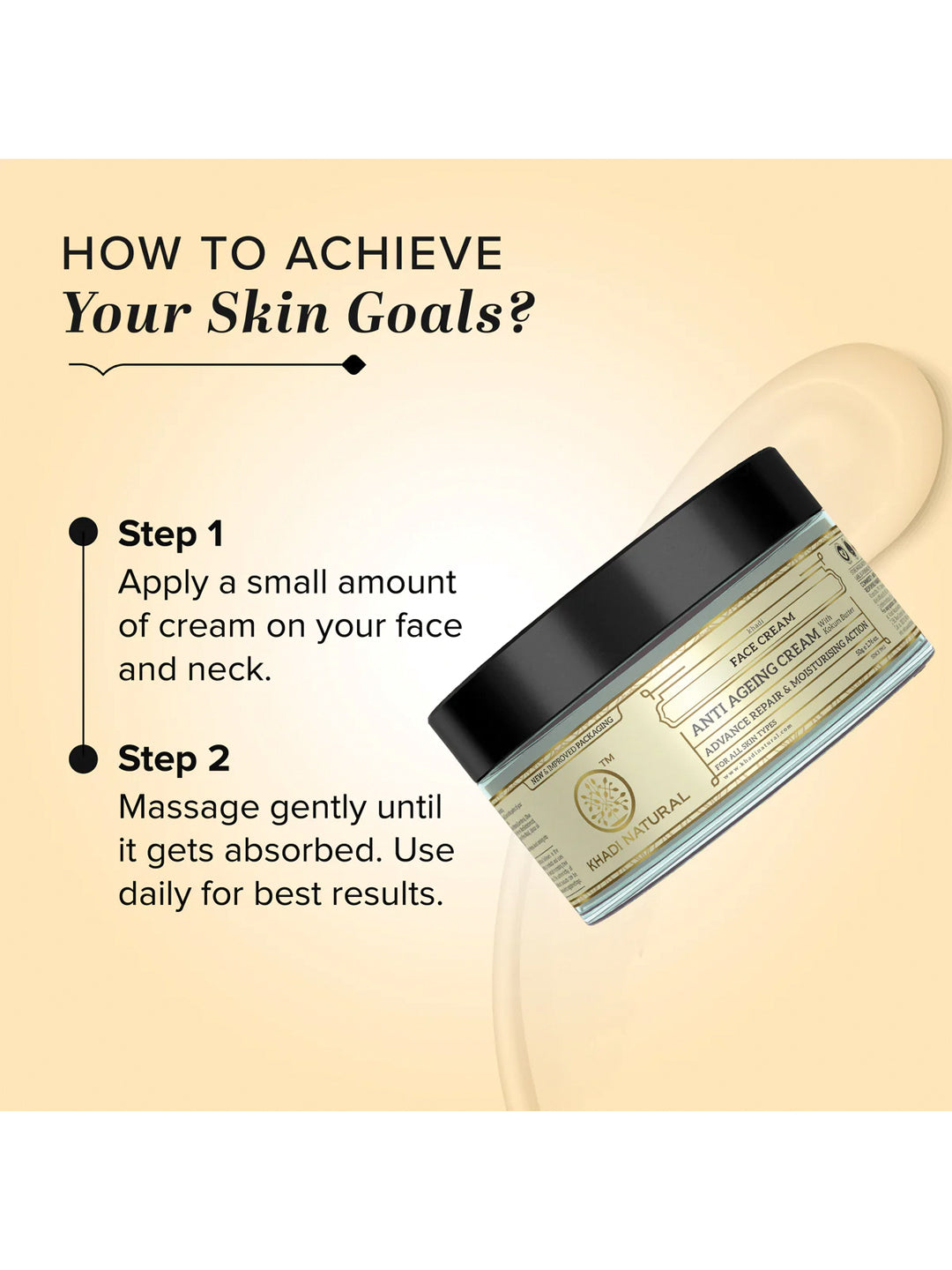 Khadi Natural Anti Ageing Cream (50g)