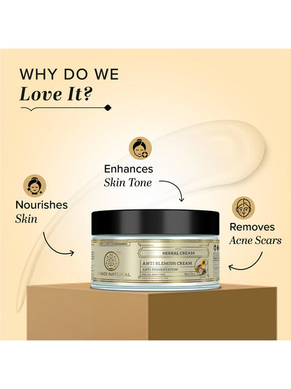 Khadi Natural Anti Blemish Cream (50g)