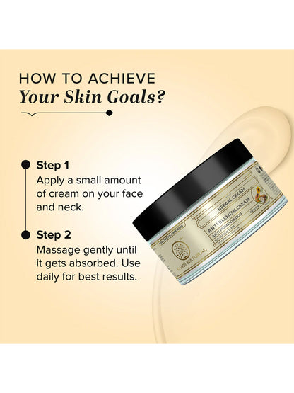 Khadi Natural Anti Blemish Cream (50g)