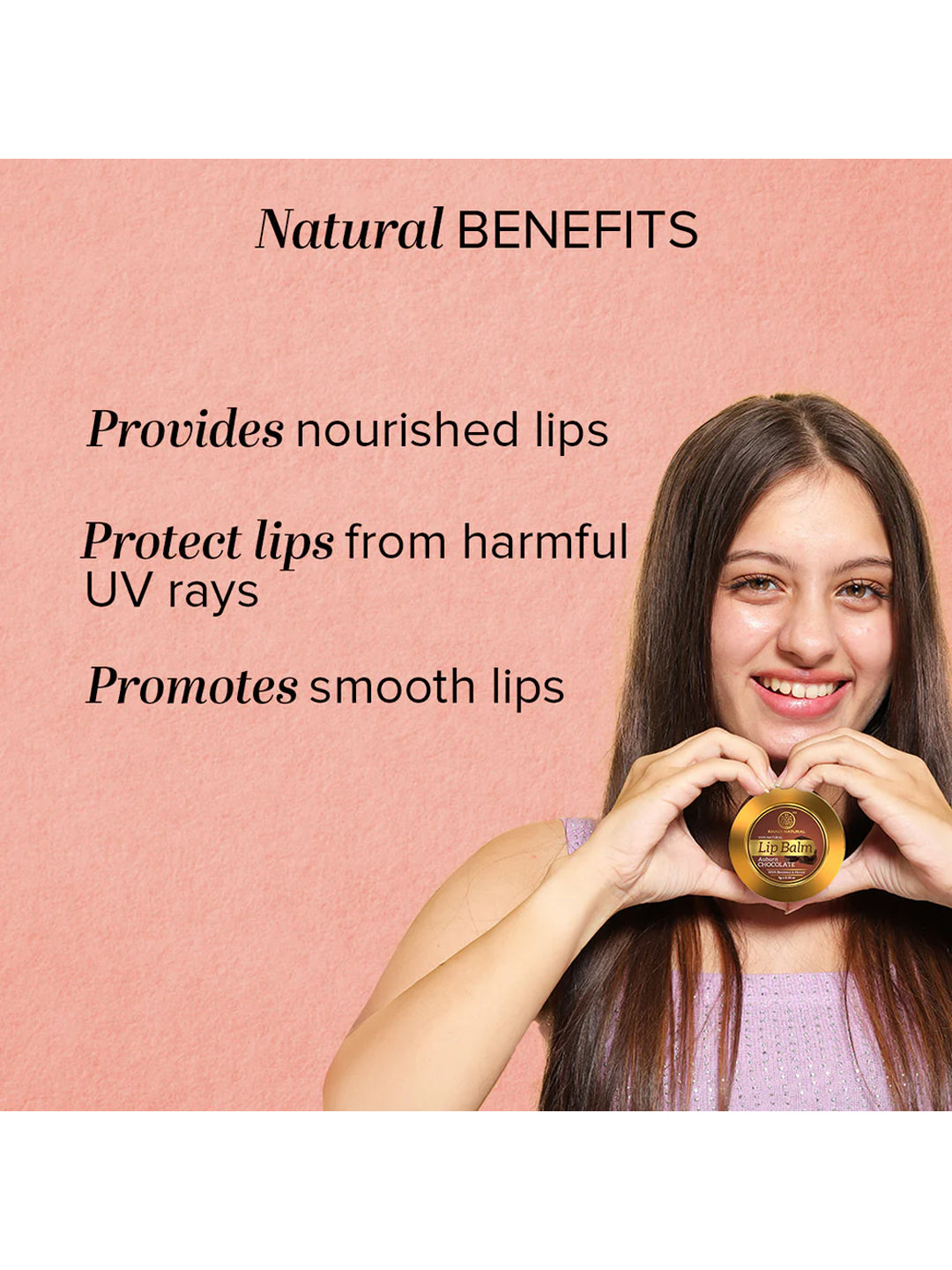 Khadi Natural Auburn Chocolate Lip Balm (5g)