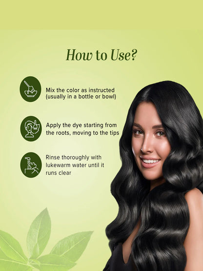 Khadi Natural Black Hair Colour (150g)
