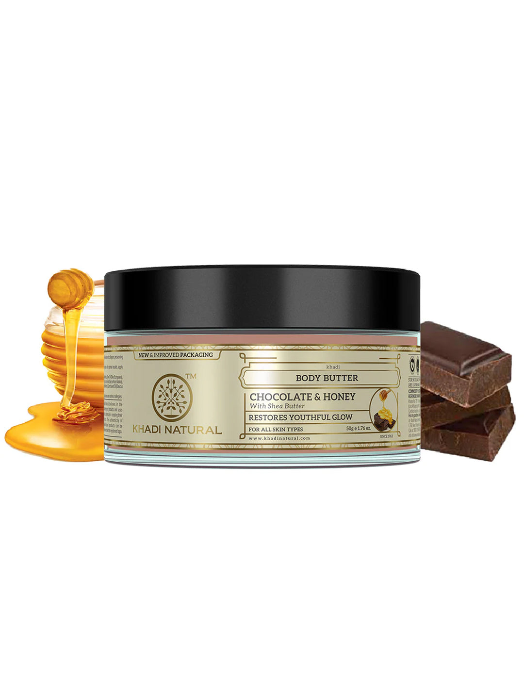 Khadi Natural Chocolate & Honey Body Butter (50g)