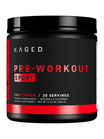 Kaged Pre-Workout Sport Fruit Punch Powder 258 g