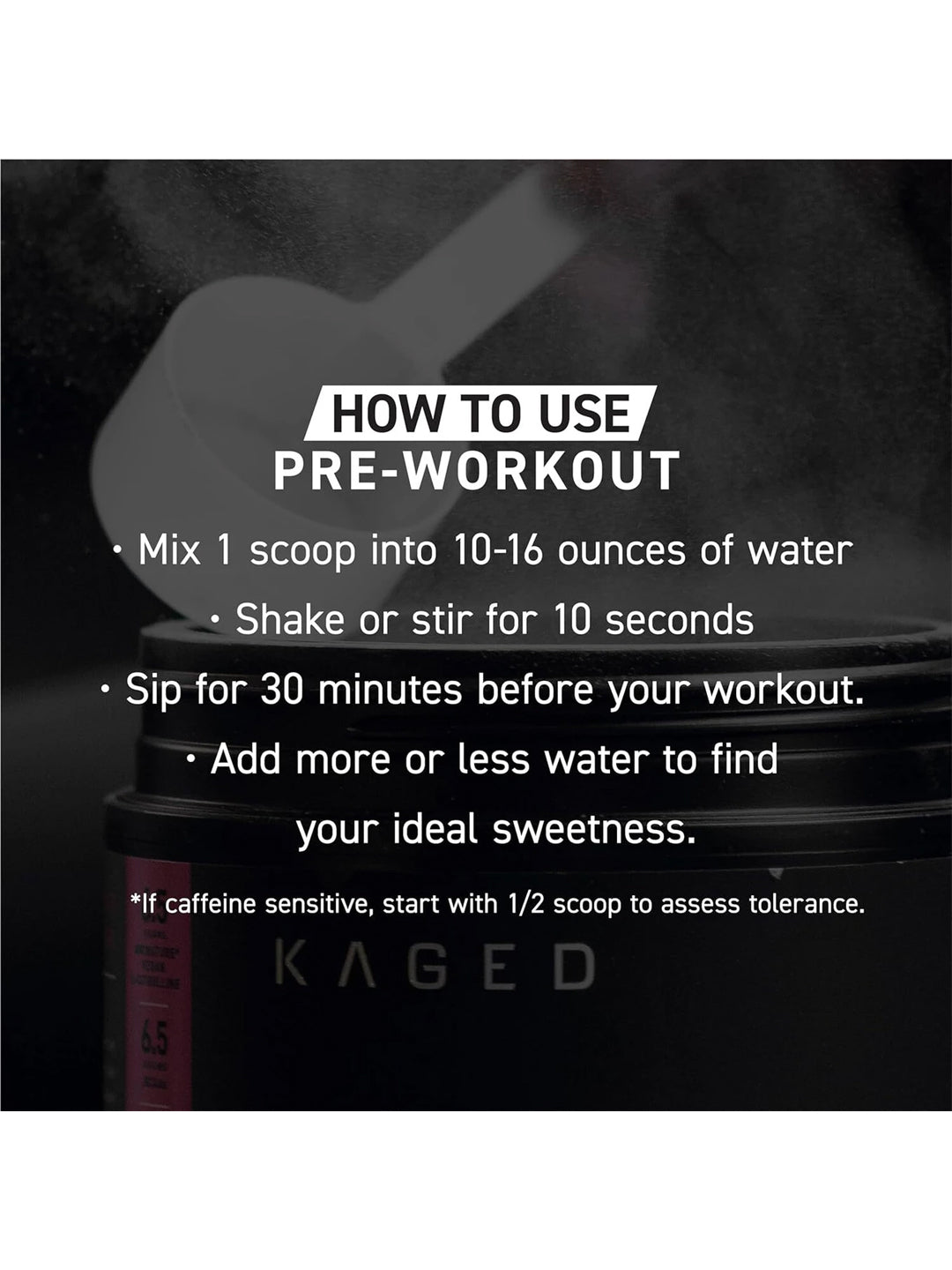 Kaged Pre-Workout Fruit Punch Powder 568 g