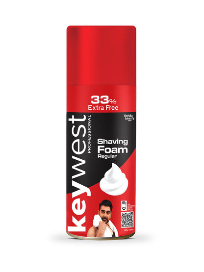 Keywest Regular Pre Shaving Foam for Men (385gm)