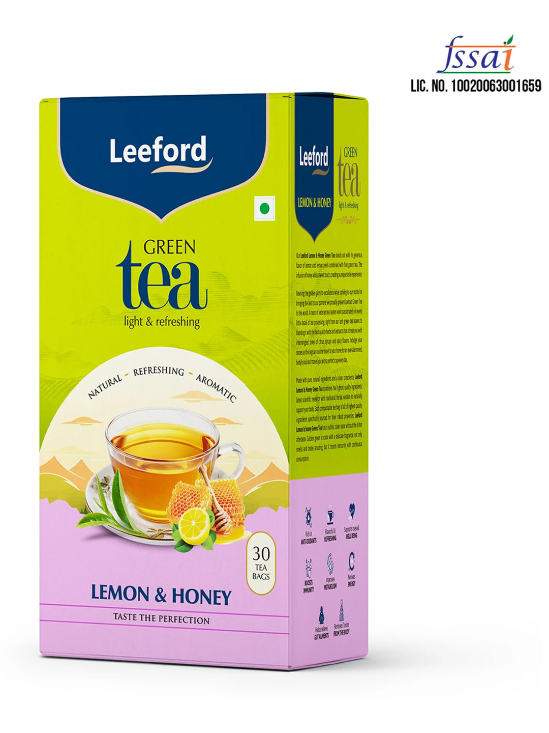 Leeford Green Tea Lemon
