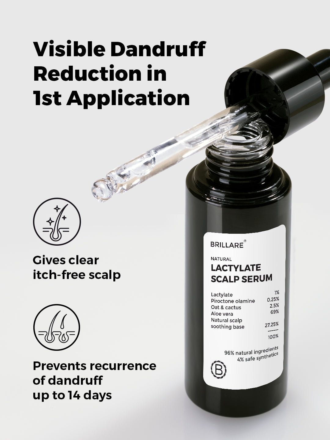 Brillare Lactylate Scalp Serum (30ml)