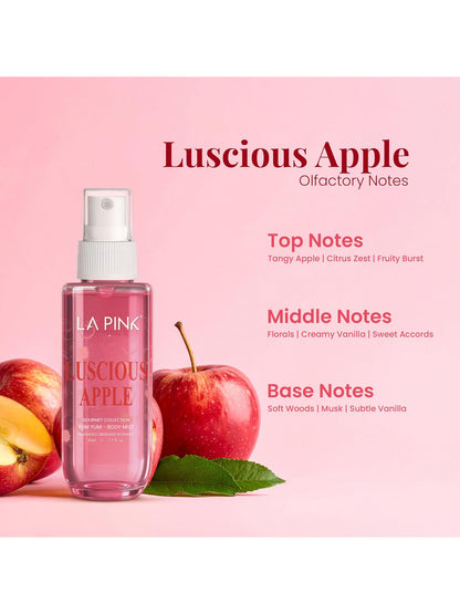 LA PINK Yum Yum Body Mist Gourmet Collection Gift Set (4x50ml)