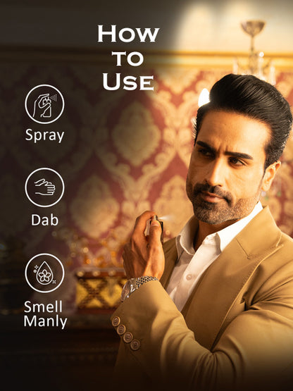 LA PINK Luxury Collection Gift Set for Men Hot Look, 24 Carat, Timeless, Arabian Oud (30ml x 4)